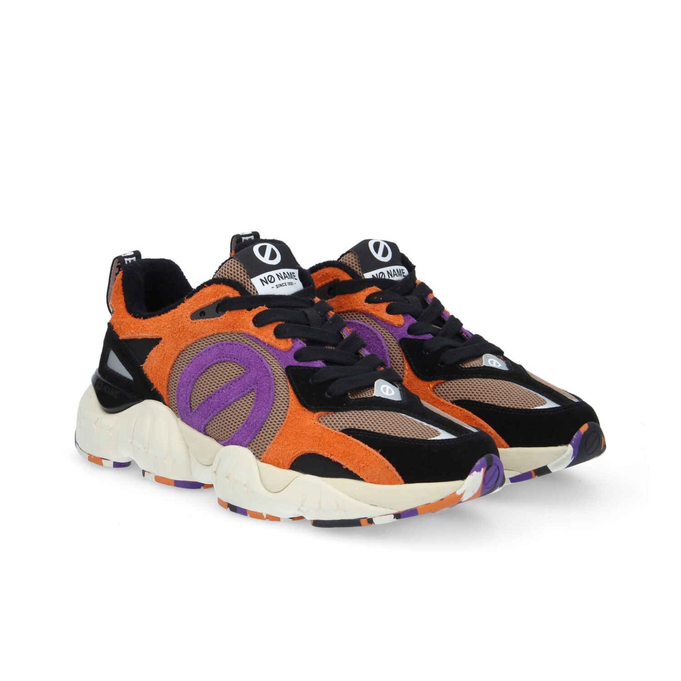 KRAZEE RUNNER M  -  SDE/SANDW./HSDE  - NERO/TALPA/VIOLA/ARANCIONE